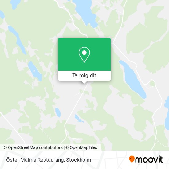 Öster Malma Restaurang karta