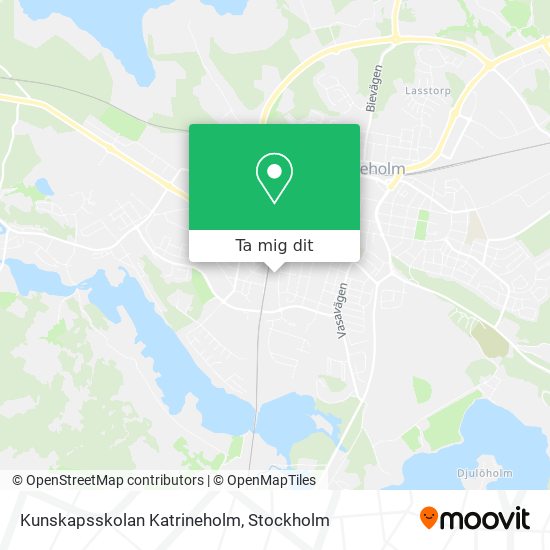 Kunskapsskolan Katrineholm karta
