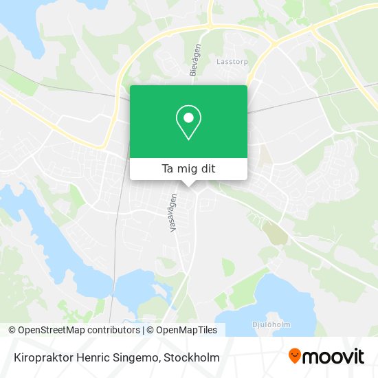 Kiropraktor Henric Singemo karta