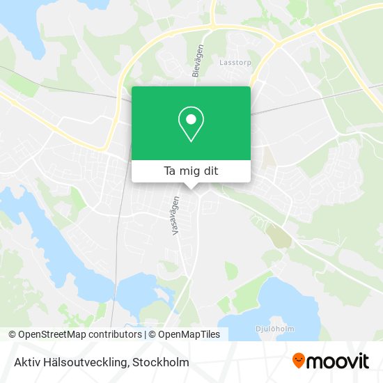 Aktiv Hälsoutveckling karta