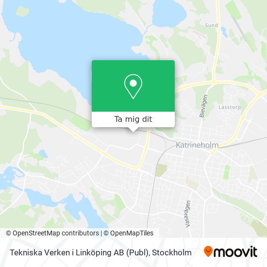 Tekniska Verken i Linköping AB (Publ) karta