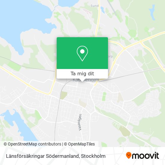 Länsförsäkringar Södermanland karta