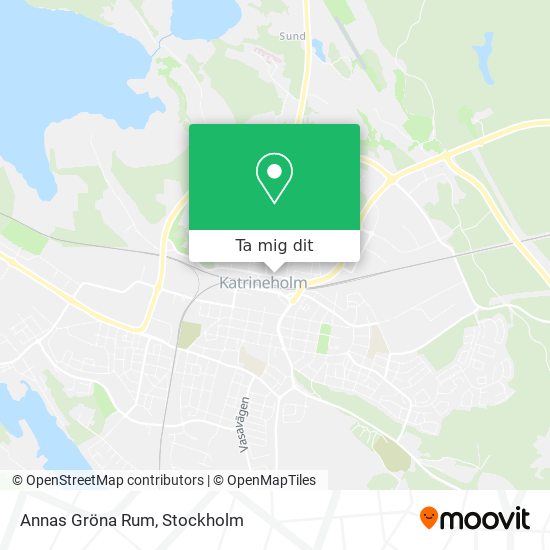 Annas Gröna Rum karta