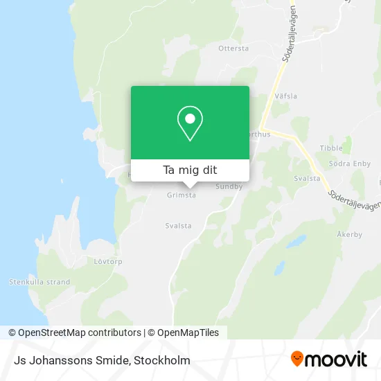 Js Johanssons Smide karta