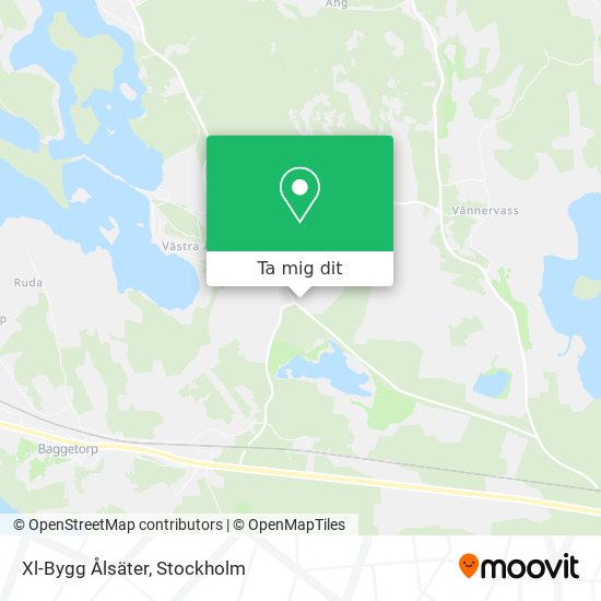 Xl-Bygg Ålsäter karta