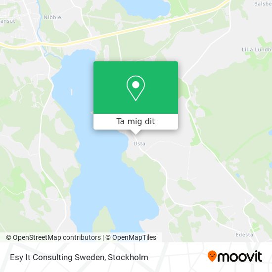 Esy It Consulting Sweden karta