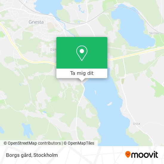 Borgs gård karta