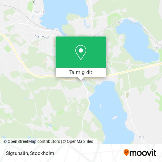 Sigtunaån karta