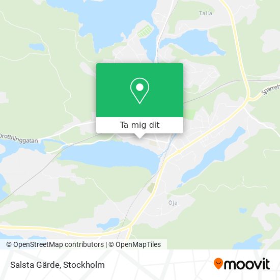 Salsta Gärde karta