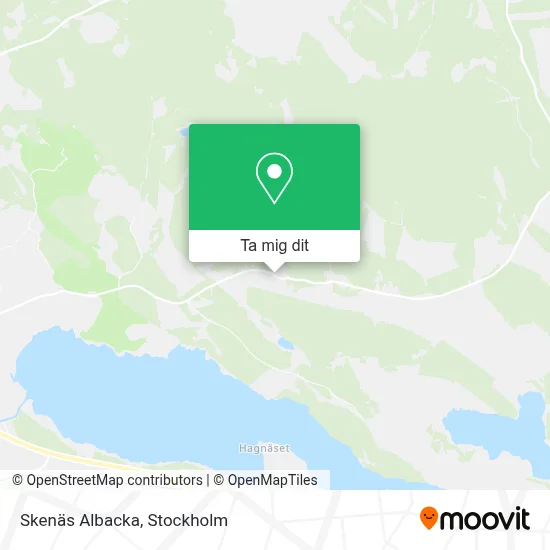 Skenäs Albacka karta
