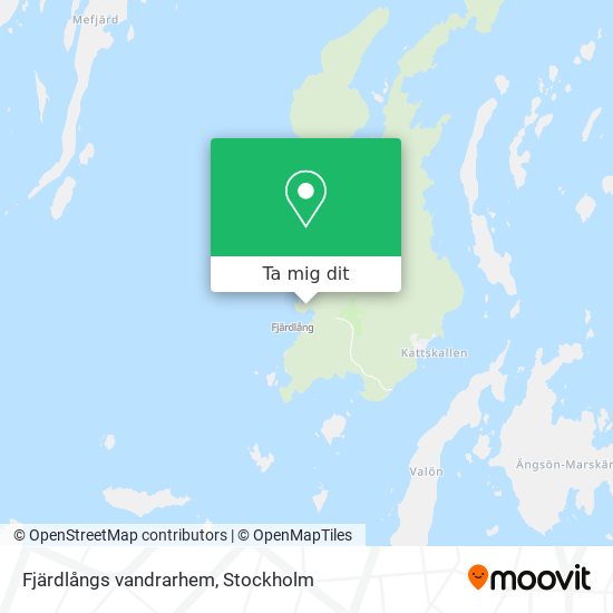 Fjärdlångs vandrarhem karta