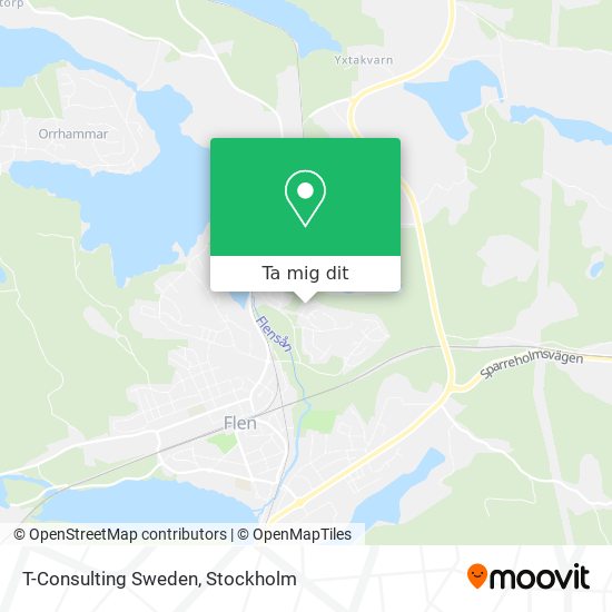 T-Consulting Sweden karta