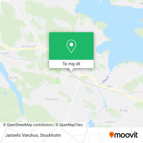 Jarbells Varuhus karta