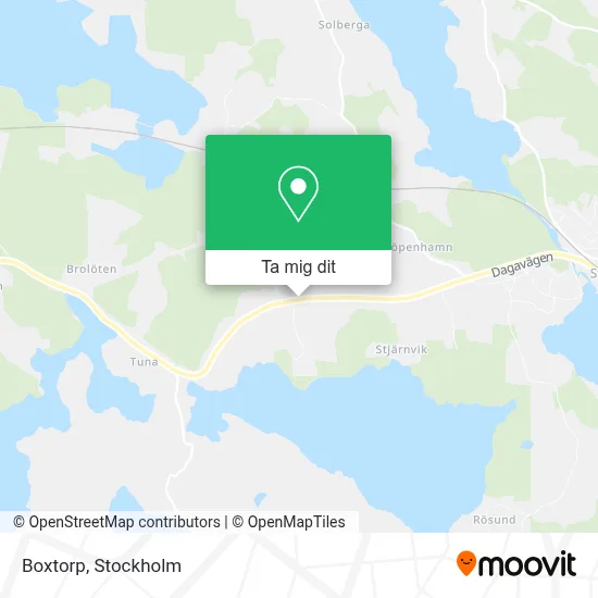 Boxtorp karta