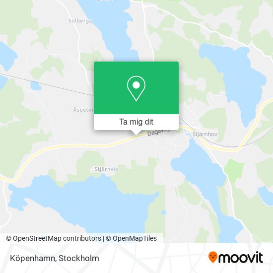 Köpenhamn karta