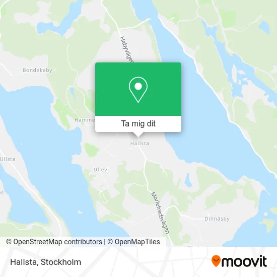 Hallsta karta
