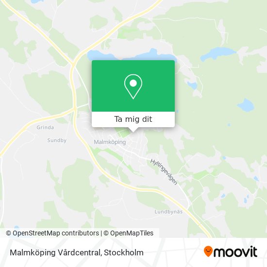 Malmköping Vårdcentral karta