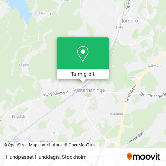 Hundpasset Hunddagis karta