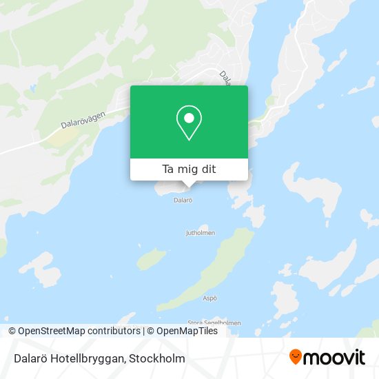 Dalarö Hotellbryggan karta
