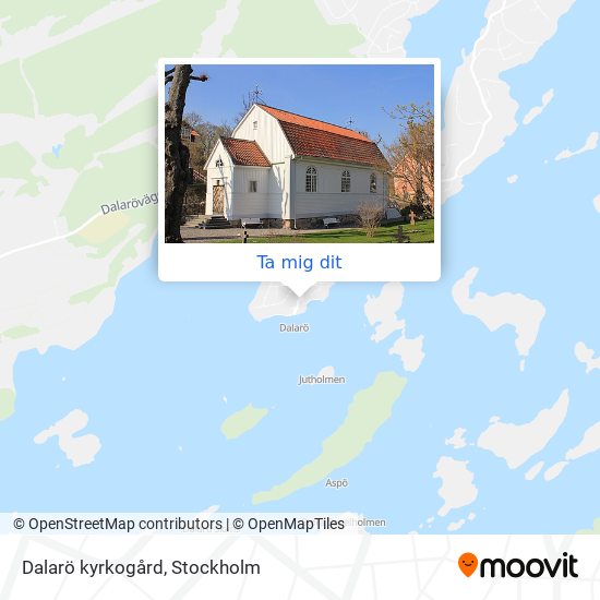 Dalarö kyrkogård karta