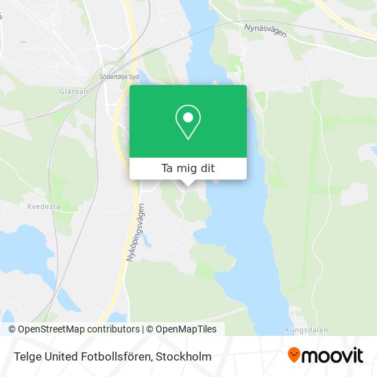 Telge United Fotbollsfören karta