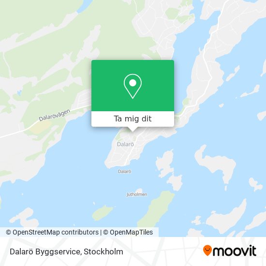 Dalarö Byggservice karta