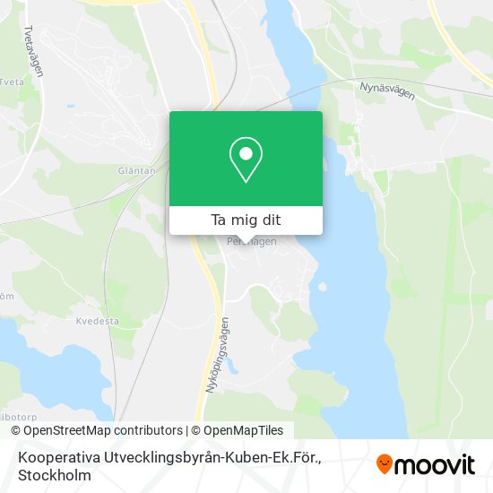 Kooperativa Utvecklingsbyrån-Kuben-Ek.För. karta