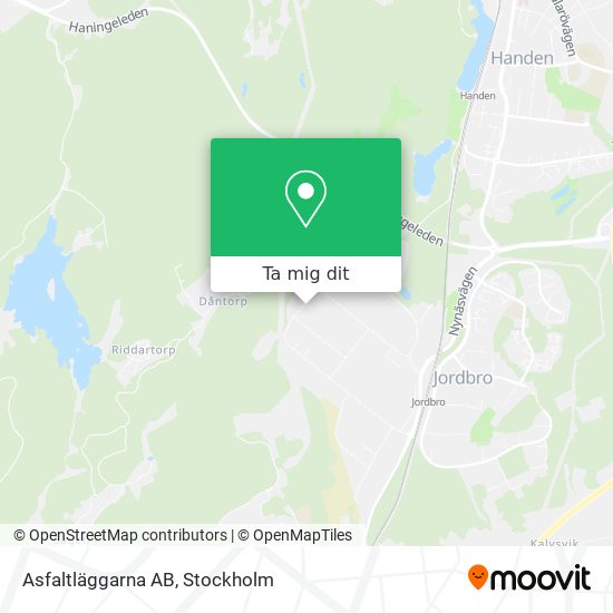 Asfaltläggarna AB karta