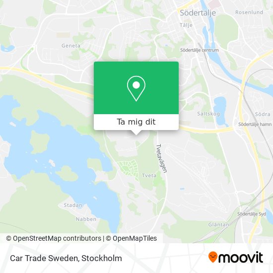 Car Trade Sweden karta