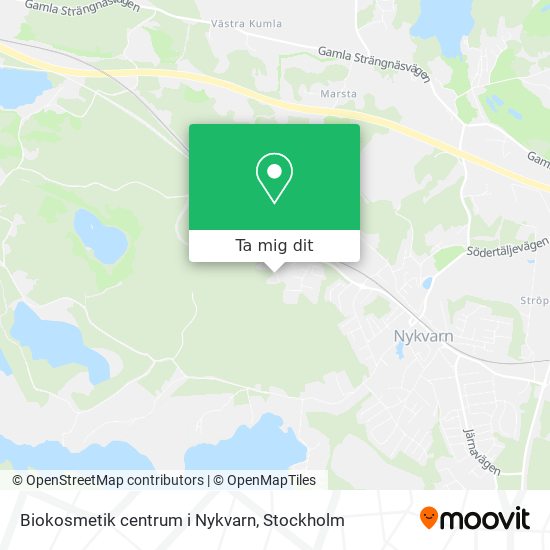 Biokosmetik centrum i Nykvarn karta