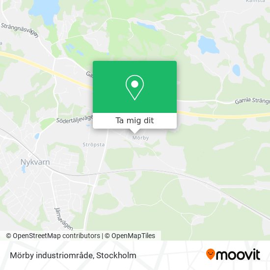 Mörby industriområde karta