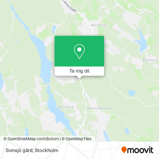 Svinsjö gård karta