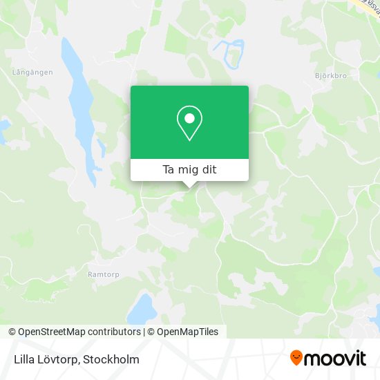 Lilla Lövtorp karta