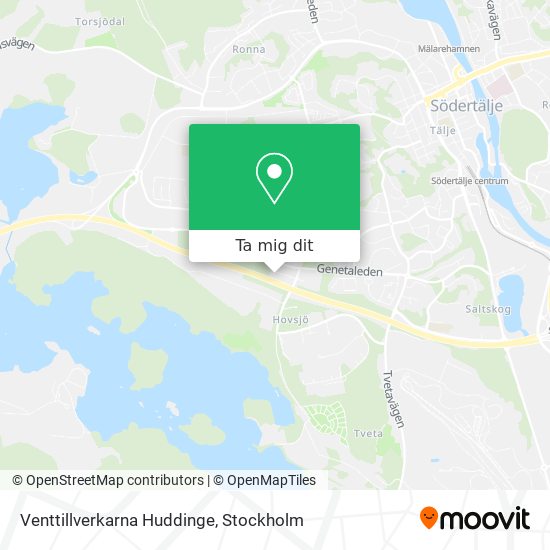 Venttillverkarna Huddinge karta