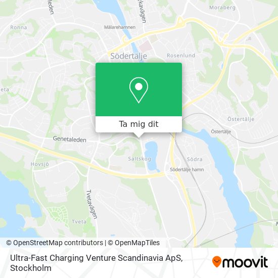 Ultra-Fast Charging Venture Scandinavia ApS karta