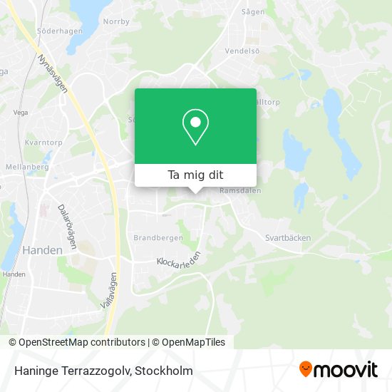 Haninge Terrazzogolv karta