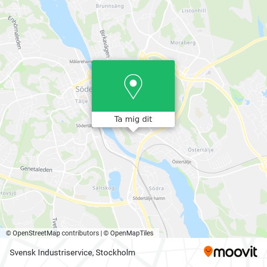 Svensk Industriservice karta