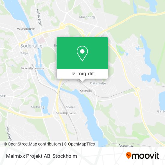 Malmixx Projekt AB karta