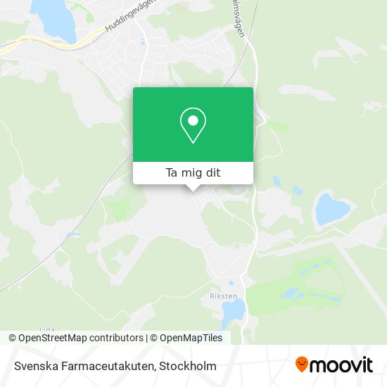 Svenska Farmaceutakuten karta