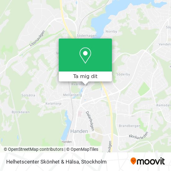 Helhetscenter Skönhet & Hälsa karta