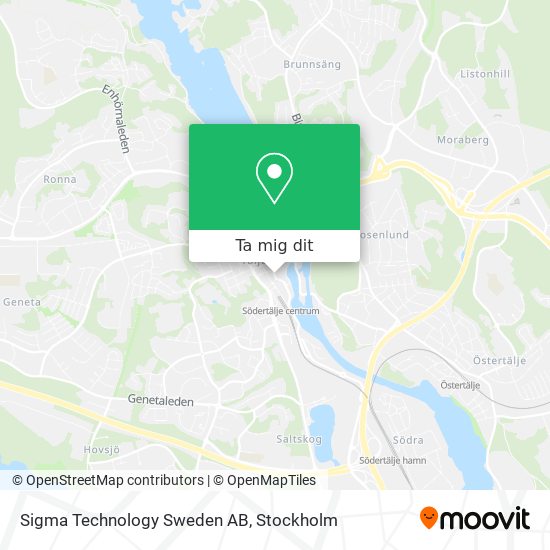 Sigma Technology Sweden AB karta