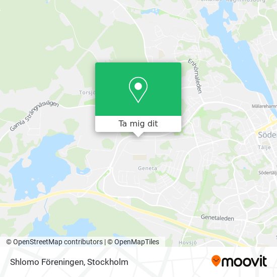 Shlomo Föreningen karta