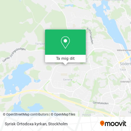 Syrisk Ortodoxa kyrkan karta