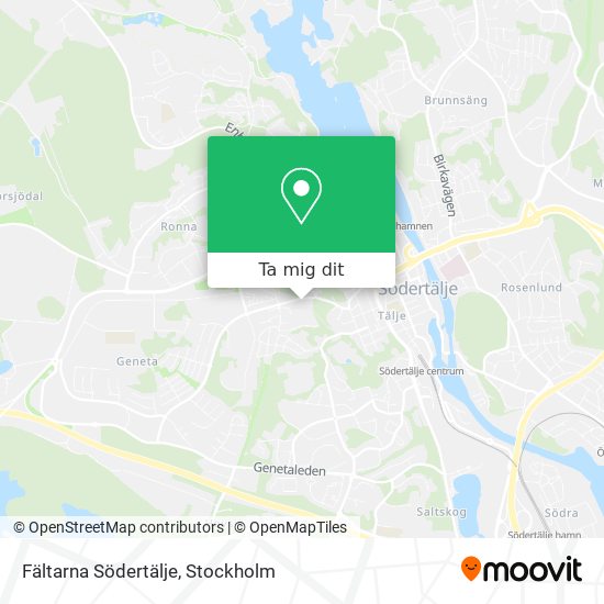 Fältarna Södertälje karta