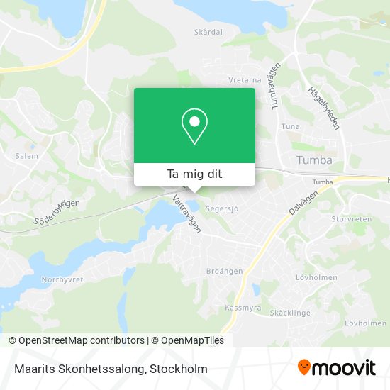 Maarits Skonhetssalong karta