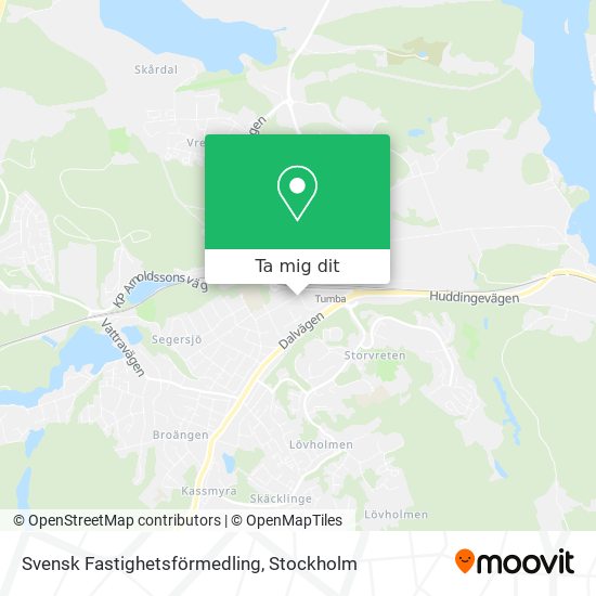 Svensk Fastighetsförmedling karta