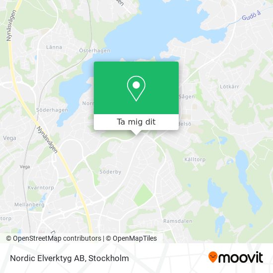 Nordic Elverktyg AB karta