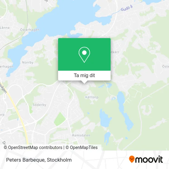 Peters Barbeque karta