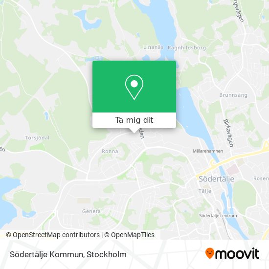 Södertälje Kommun karta