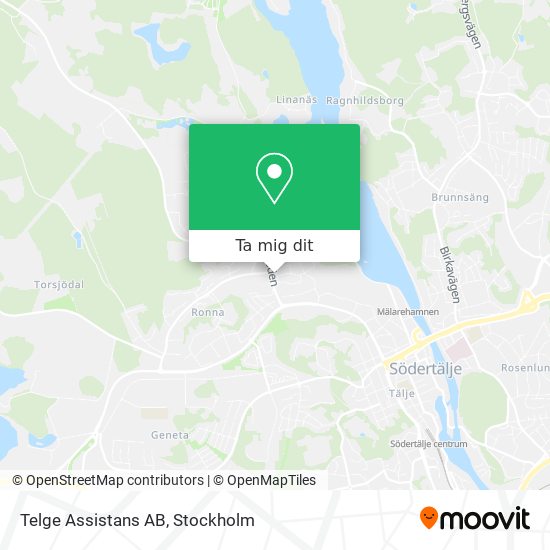 Telge Assistans AB karta